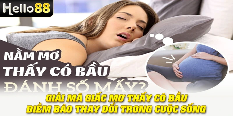 Giải mã giấc mơ thấy có bầu - Điềm báo thay đổi trong cuộc sống