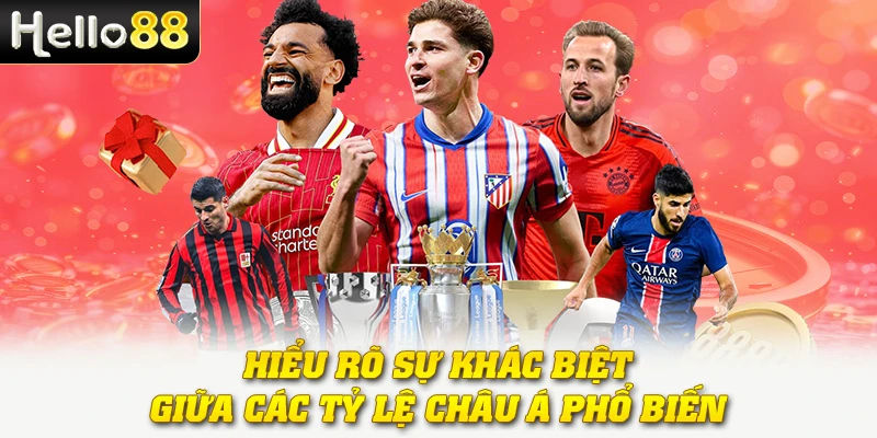 Hiểu rõ sự khác biệt giữa các tỷ lệ châu Á phổ biến