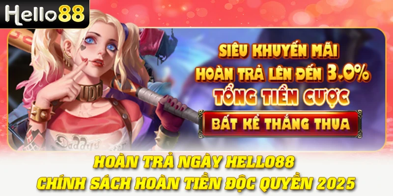 Hoàn Trả Ngày Hello88 - Chính Sách Hoàn Tiền Độc Quyền 2025