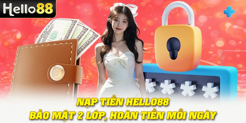 Nạp Tiền Hello88 - Bảo Mật 2 Lớp, Hoàn Tiền Mỗi Ngày