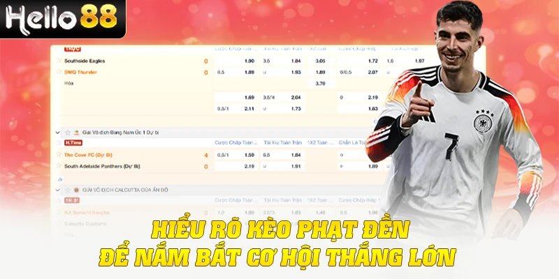 Hiểu rõ kèo phạt đền để nắm bắt cơ hội thắng lớn